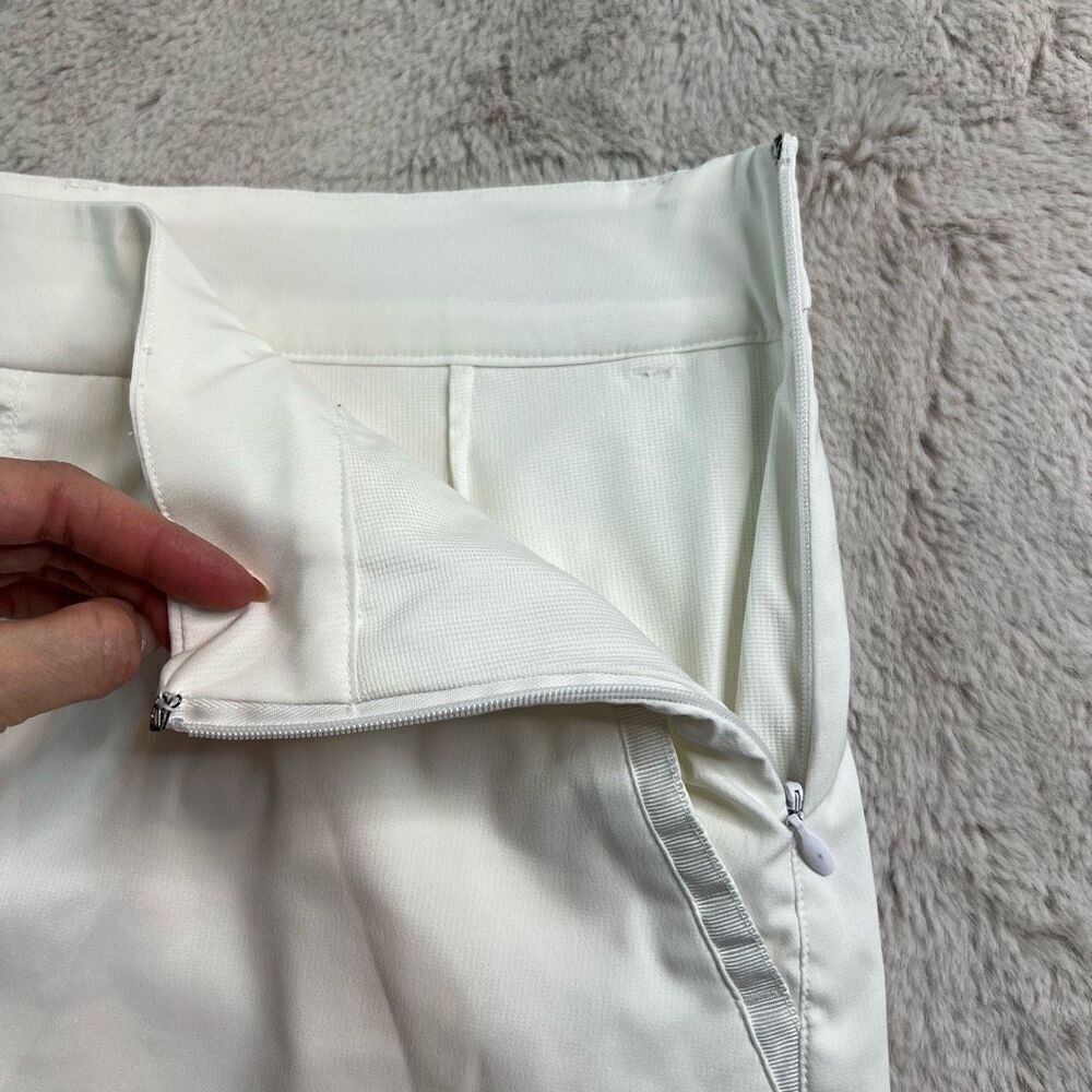 Puma Mini Skirt Skort Womens Size 4 White Golf Tennis Shorts Lined - Picture 7 of 12